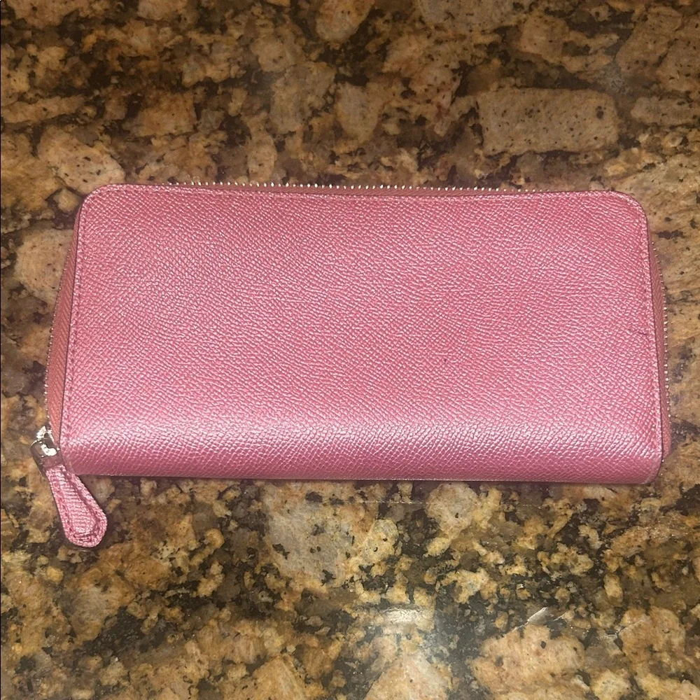 Coach saffiano leather